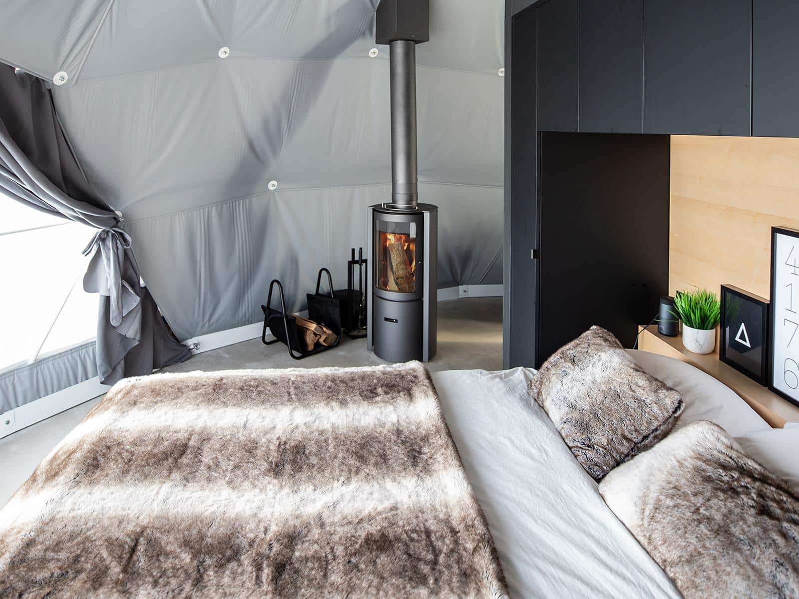 Stûv 30-compact ONE | Dômes Charlevoix | Photo: David Maman