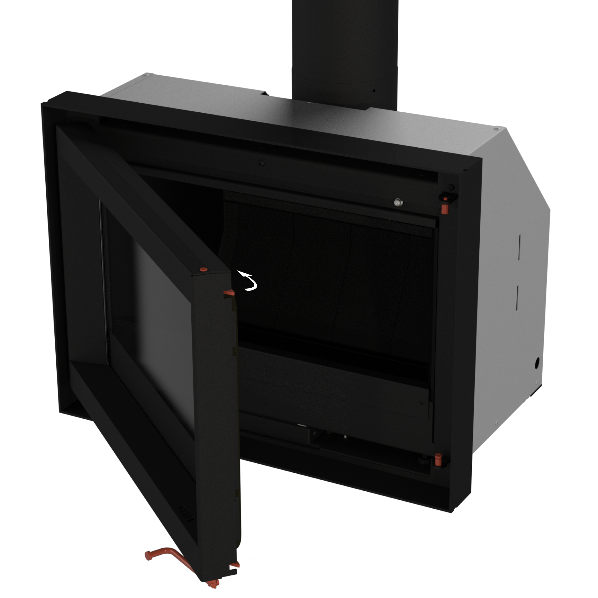 Double hook door