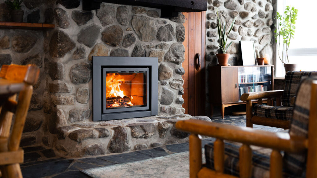 foyer encastrable certifié EPA Stûv 16-in âtre de maçonnerie