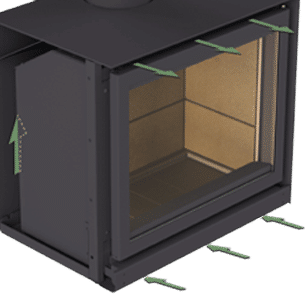 Convection intégrée et silencieuse