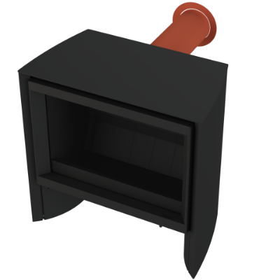 Rear smoke outlet