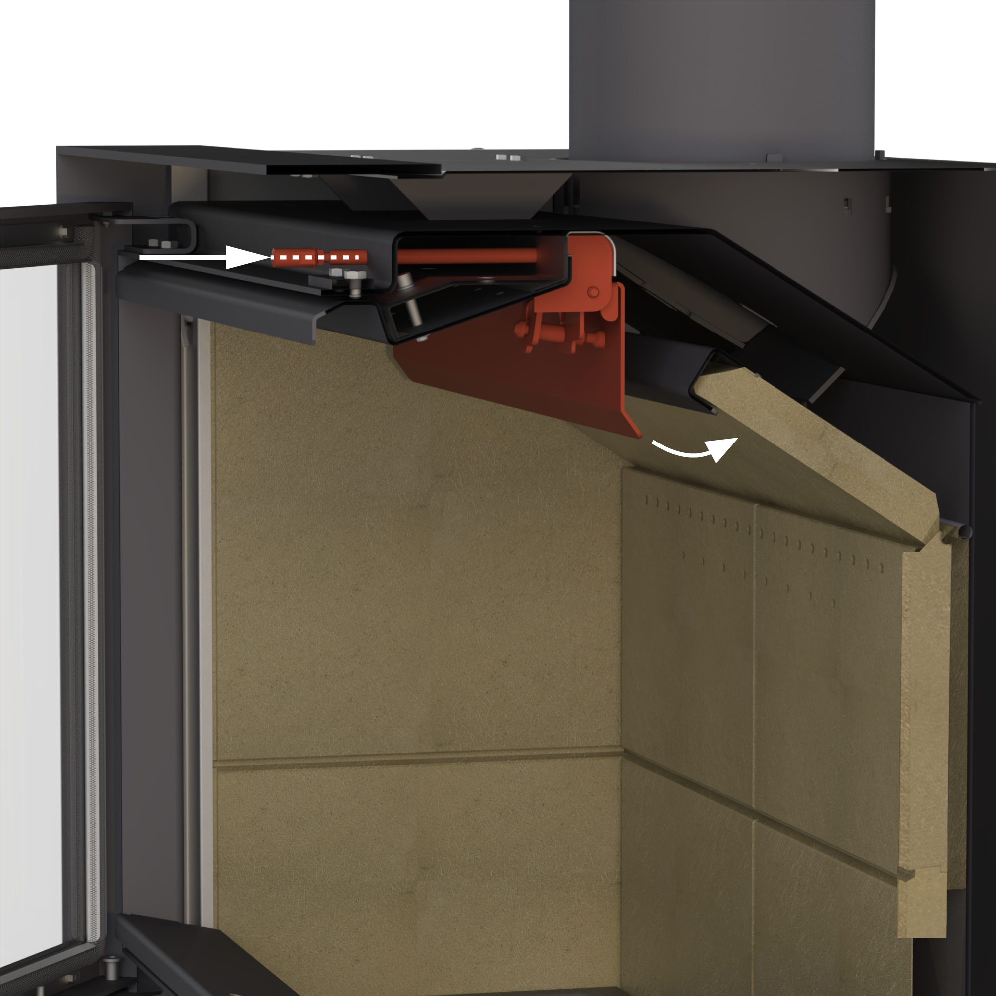 Mobile smoke deflector