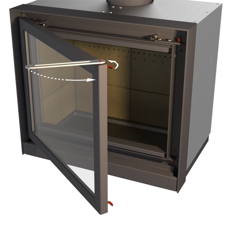 Double hook door